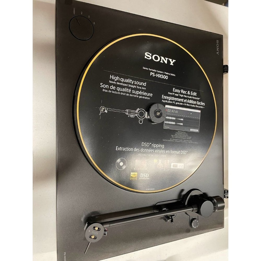 Sony Stereo Turntable System PS-HX500 Record & Edit DSD Ripping Excellent Sound! - Picture 9 of 12